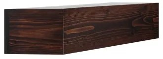 VEVOR Fireplace Mantel Wood Shelf Floating Rustic Fireplace Mantel 60&quot; Brown