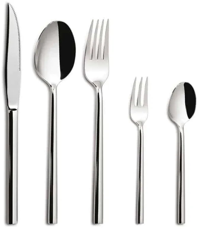 Σετ Ανοξείδωτα Μαχαιροπίρουνα Oslo Eco 18% με Μαχαίρι Κρέατος - 7mm - Comas - 60τμχ