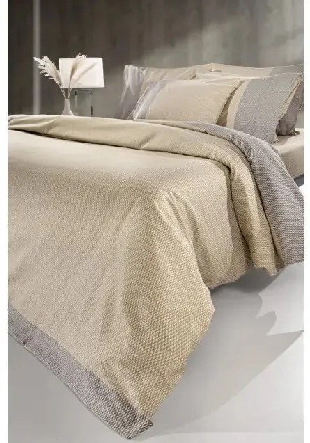 Σετ Σεντόνια Φανελένια King Size 270x265 Verona Taupe 5206480673009