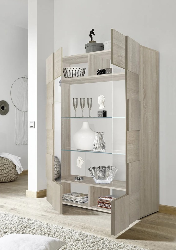 Έπιπλο Τηλεόρασης Ανθρακί Οξειδωμένο 121x43x57