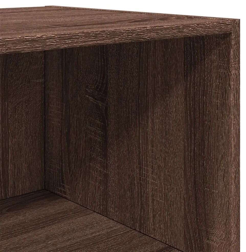 vidaXL Ντουλάπι Καφέ Δρυς 50x41x185 εκ. από Επεξεργασμένο Ξύλο