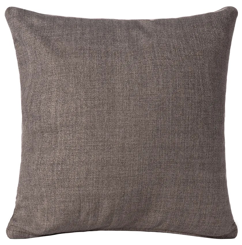 Διακοσμητική Μαξιλαροθήκη (65x65) Silk Fashion A803 Γκρι/Καφέ