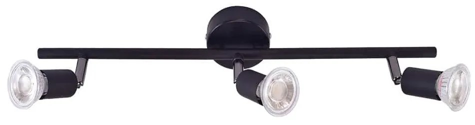 Φωτιστικό Οροφής Spot 77-3556 SE 140-B3 Saba Black Mat Homelighting Metal