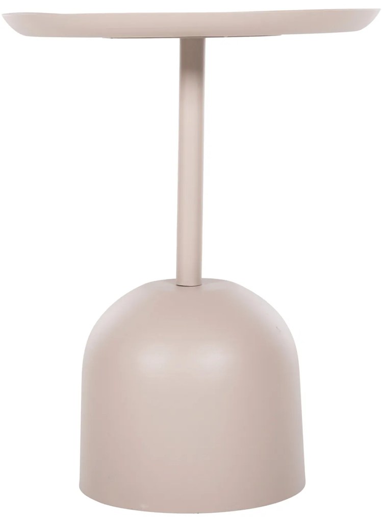 ΤΡΑΠΕΖΙ ΒΟΗΘΗΤΙΚΟ ΣΤΡΟΓΓΥΛΟ DELBEL HM4265.10 ΜΕΤΑΛΛΟ ΣΕ ΕΚΡΟΥ Φ45,5x58,5 εκ.