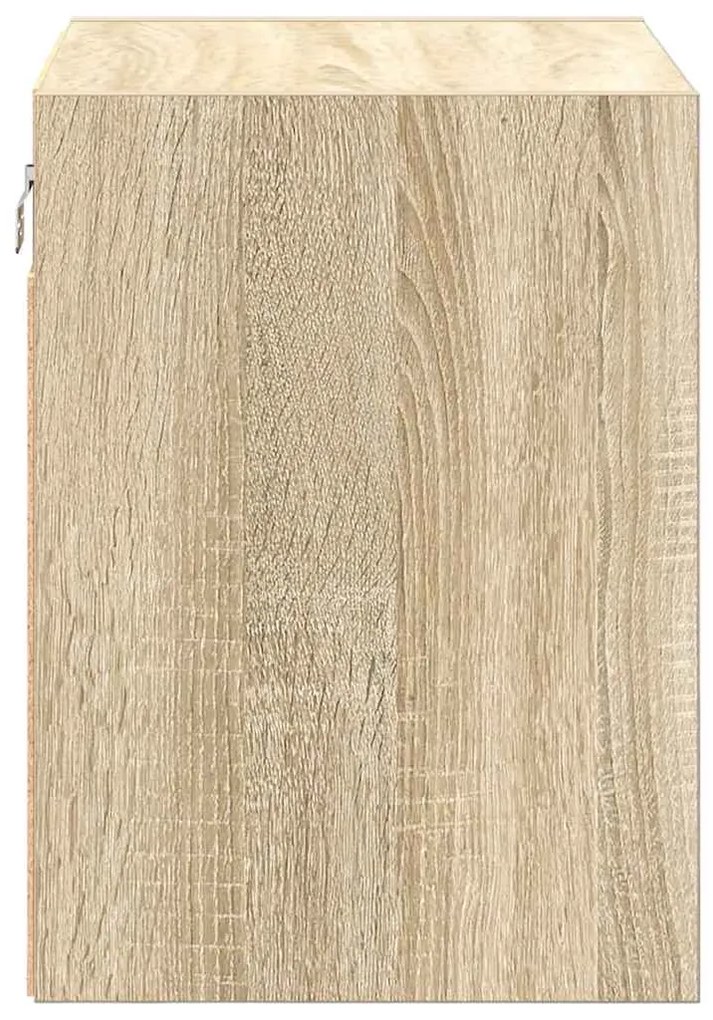 vidaXL ντουλάπι τοίχου γκαράζ Δρυς Sonoma κατασκευασμένο από ξύλο