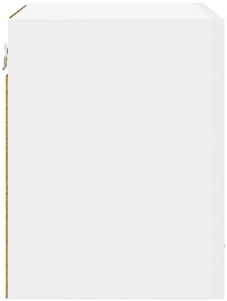 vidaXL Κρεμαστό ντουλάπι Λευκό 40 x 31 x 40 εκ. Επεξεργασμένο ξύλο