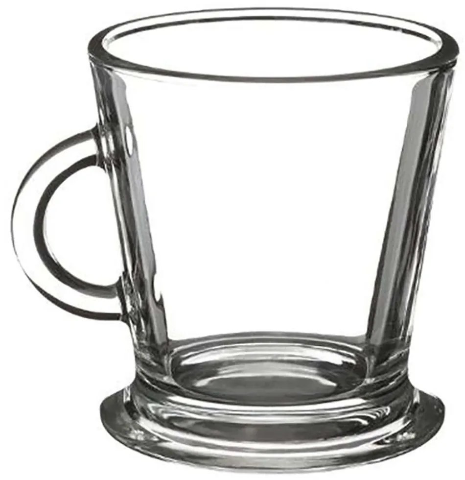 Φλυτζάνι Cappucino 07.150284 180ml Γυάλινο Clear Glass