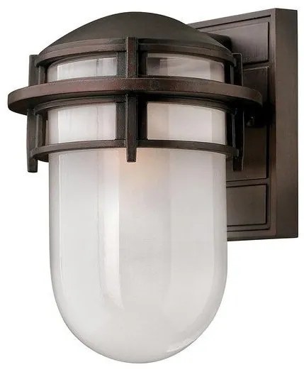 Απλίκα Φωτιστικό Τοίχου 1xE27 IP44  27cm  Reef Elstead Lighting-HK-REEF-SM-VZ-Μπρονζέ HK-REEF-SM-VZ