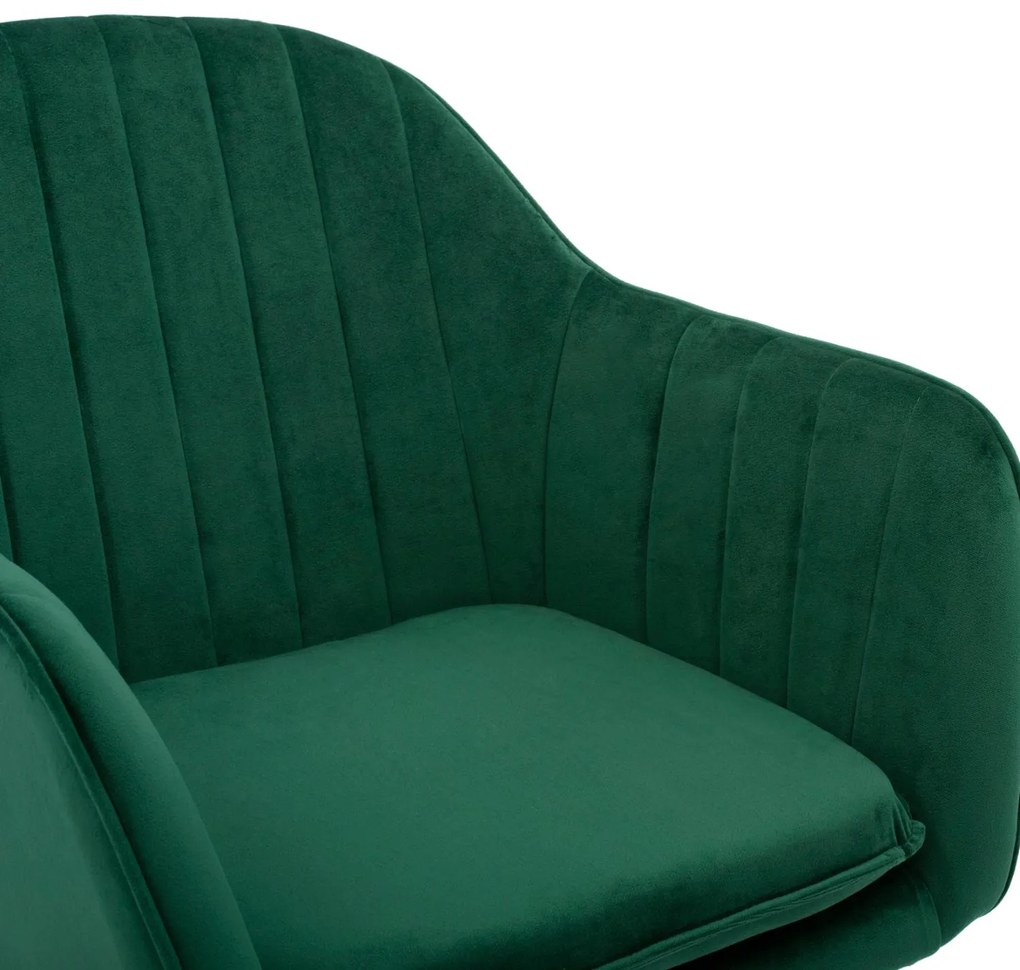 Καρέκλα SAWYER Βελούδο Κυπαρισσί 53x60x76Υ εκ. 2αδα 53x60x76 εκ.