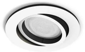 Έξυπνο Χωνευτό Σποτ Led GU10 5W Φ9cm Hue WA Milliskin Philips Hue-929003047101-Λευκό 929003047101