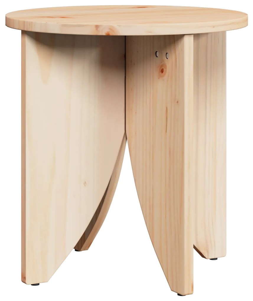 vidaXL Τραπεζάκι σαλονιού 2 pcs Φυσικό 41.5 x 41.5 x 44 cm