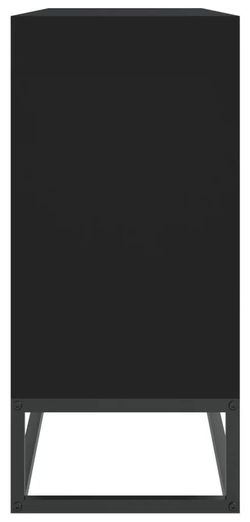 vidaXL Μπουφές Μαύρος 105 x 30 x 65 εκ. από Επεξεργασμένο Ξύλο