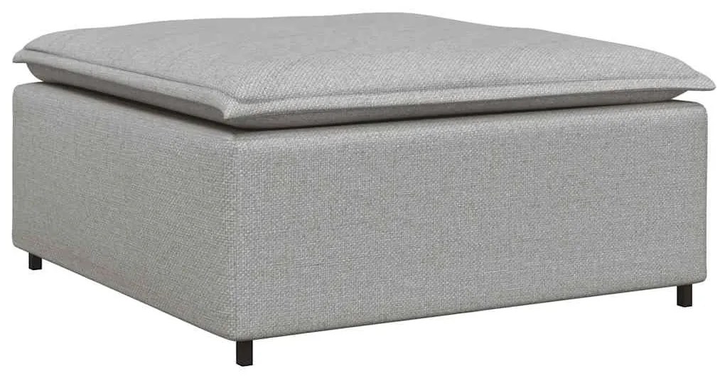 vidaXL Υποπόδιο Καναπέ-Μονάδα Γκρι 100 x 100 x 48 εκ.