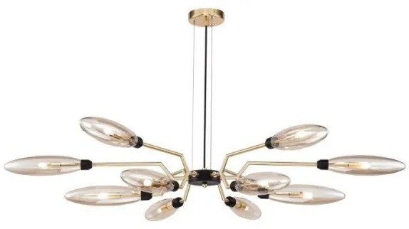 Κρεμαστό Φωτιστικό Οροφής Ventura MOD012CL-12G χρυσό Maytoni-MOD012CL-12G-Χρυσό MOD012CL-12G