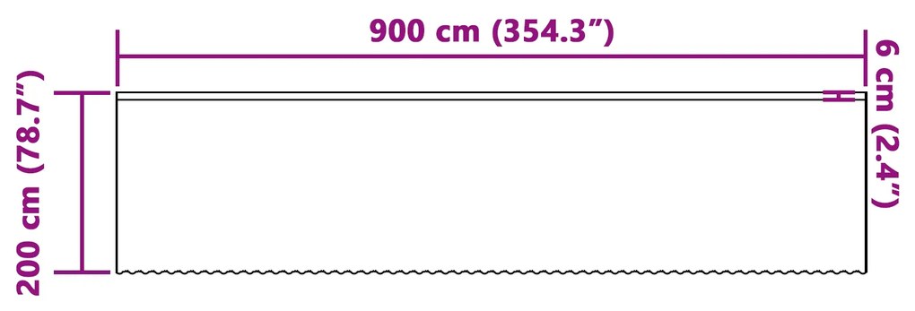 vidaXL Κουρτίνες με κουρτίνες Floral Λευκό Πολυεστέρας