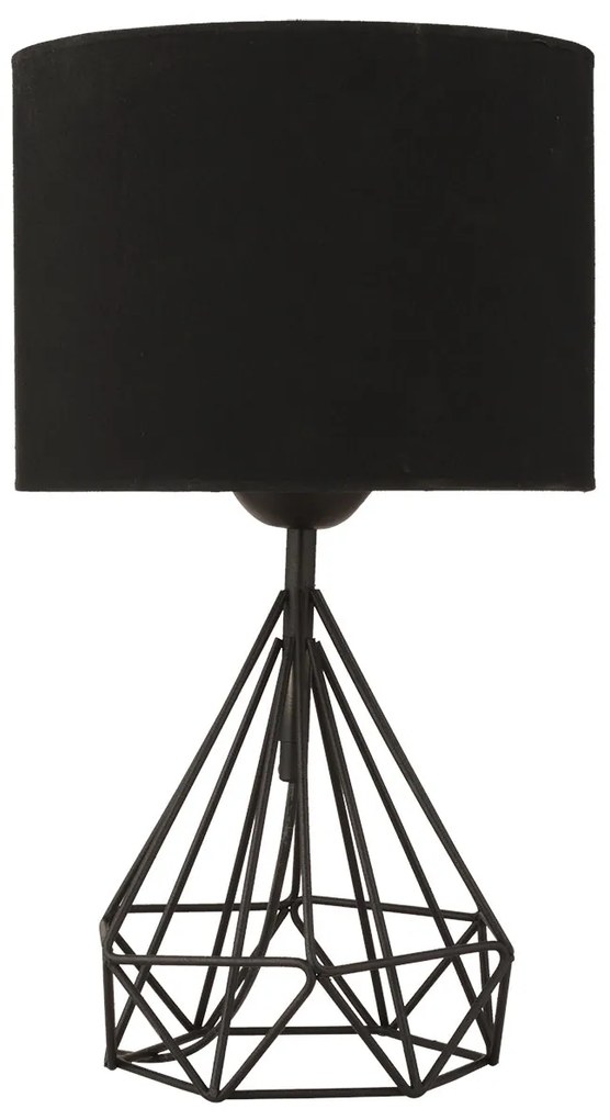 Φωτιστικό Επιτραπέζιο BIE Μαύρο Μέταλλο 22x55cm