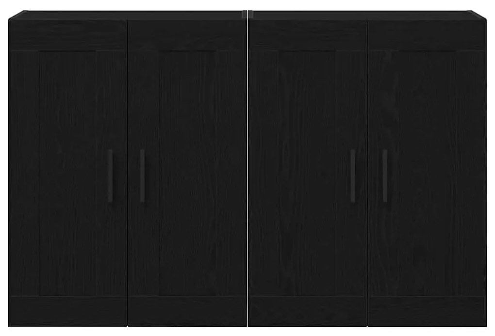 vidaXL Ντουλάπα τοίχου Επιτοίχιο 2 pcs Παλαιό ξύλο 160 x 34 x 90 εκ