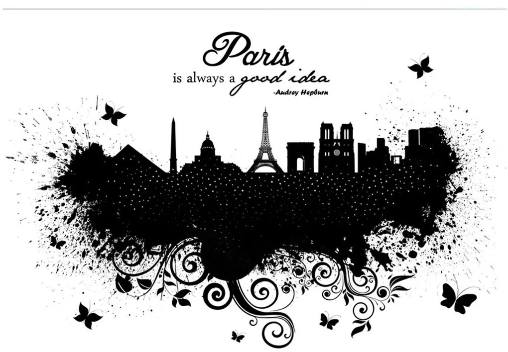 Φωτοταπετσαρία - Paris is always a good idea 200x140