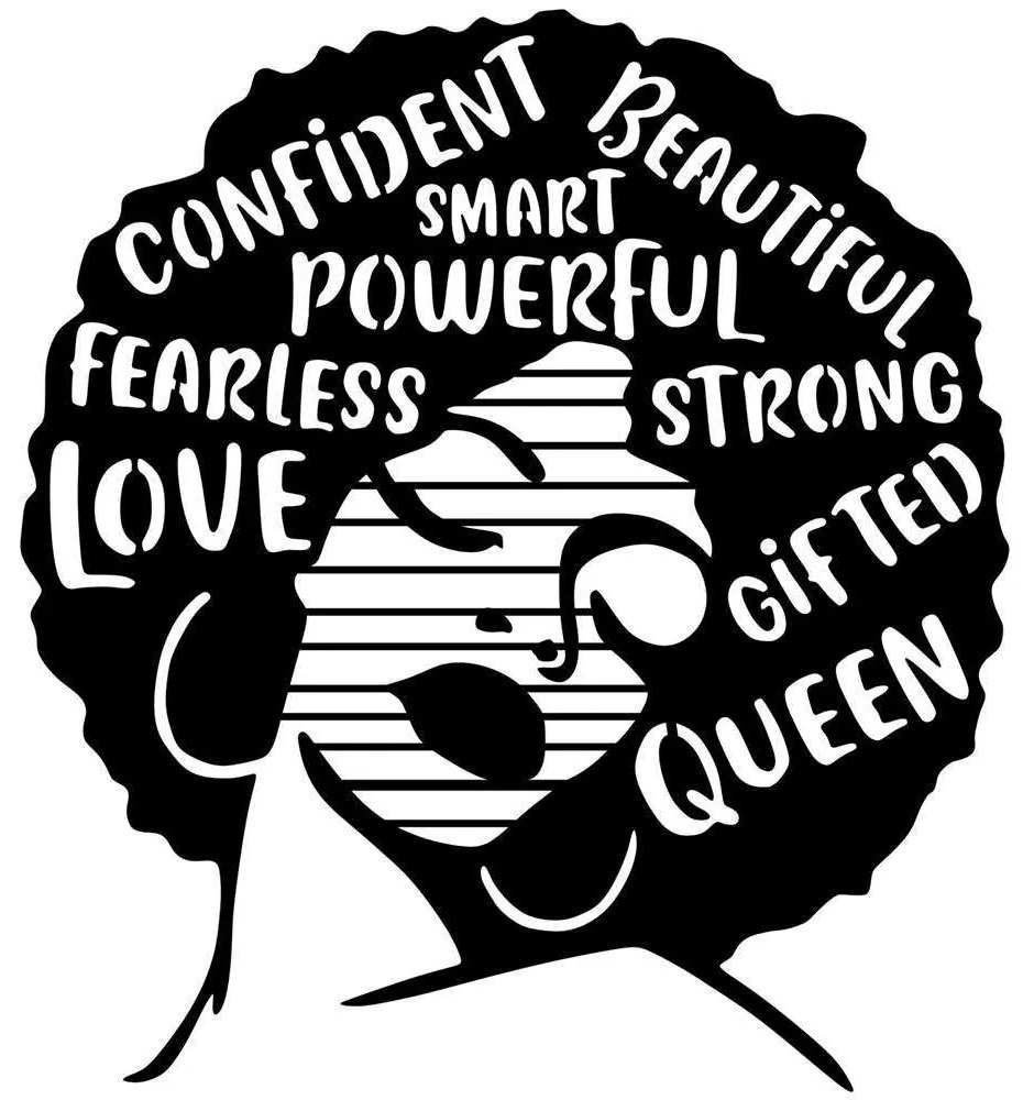 Διακοσμητικό Τοίχου Love Fearless Smart 899SKL2508 64x70cm Black Wallity Μέταλλο