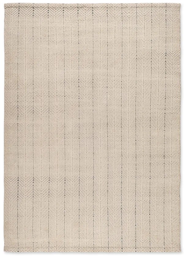 Χαλί Herringbone Outdoor White 070X140, 130X190, 160X230, 200X300, 250X300, 250X350 Λευκό