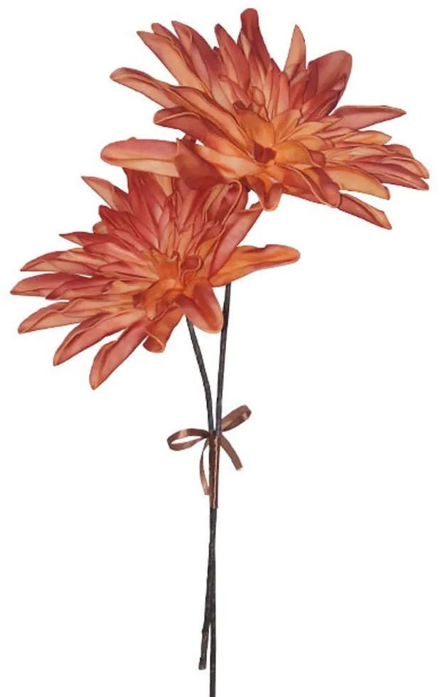 Τεχνητό Λουλούδι 00-00-6119-2 87cm Dark Orange Marhome Foam