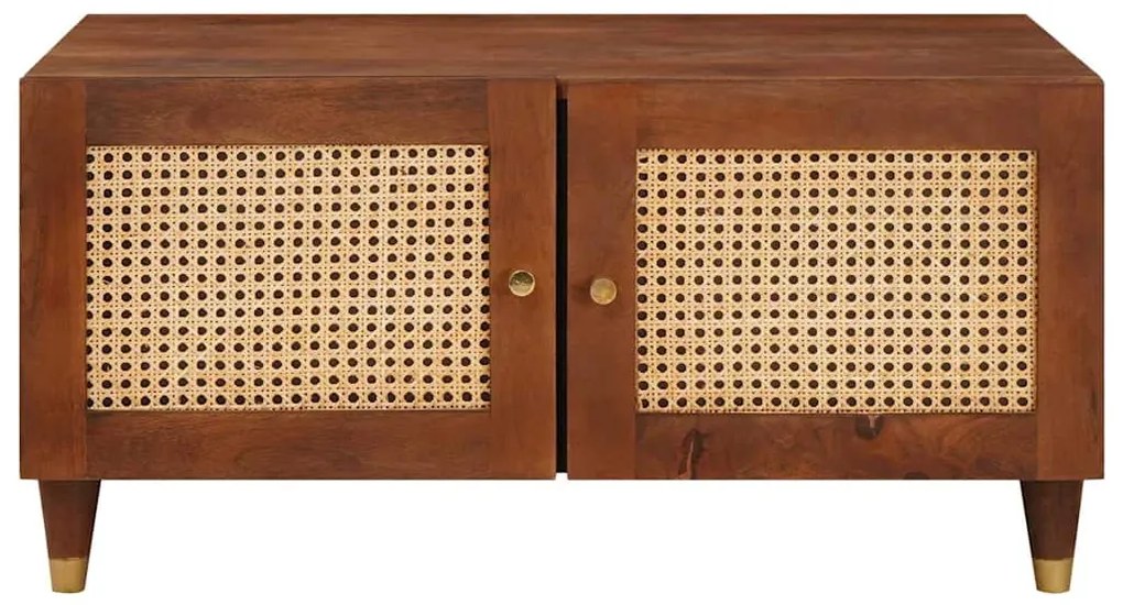 vidaXL Τραπεζάκι σαλονιού 80 x 50 x 40 cm Στερεό ξύλο μάνγκο