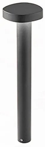 Επιδαπέδιο Φωτιστικό 50cm LED 7W IP54 3000K Ciottolo Zafferano-LD0485G3-Γκρι LD0485G3