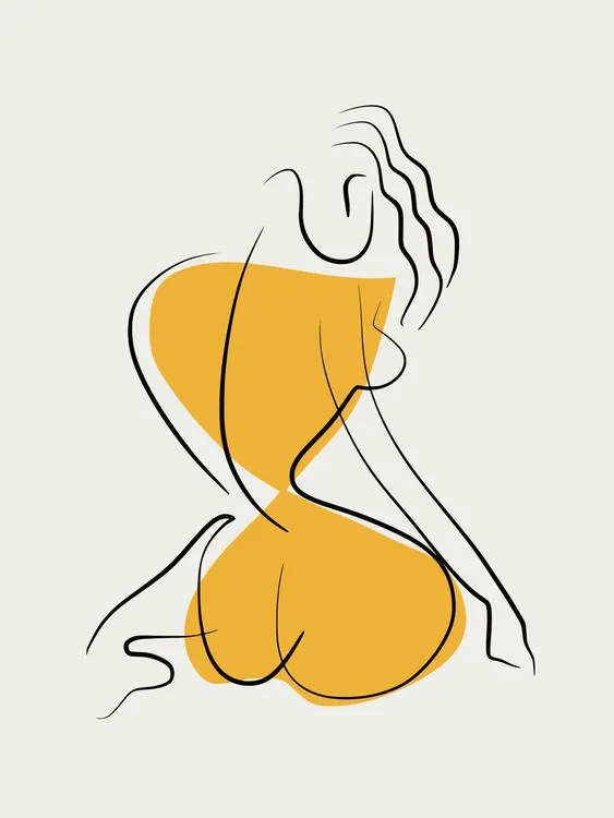 Εικονογράφηση Minimalist Line Art, Little Dean