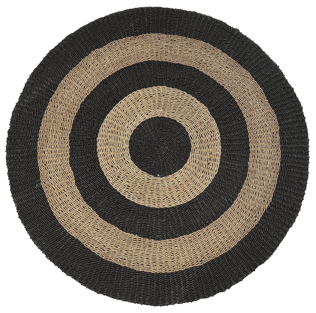 Round Indoor/Outdoor Rug S Line Ø200cm χειροποίητο ριγέ S1869-71N3