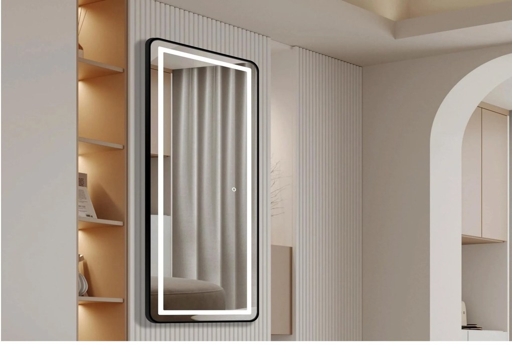 Καθρέφτης LED Τοίχου F-01 Στενόμακρος 60x160cm κωδ. 0762-F-01