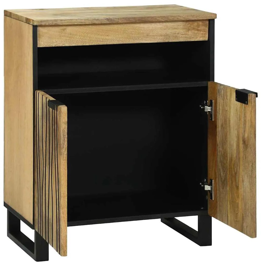 vidaXL Πλαϊνό Γραφείο Καφέ 60 x 33 x 75 cm Μασίφ ξύλο μάνγκο