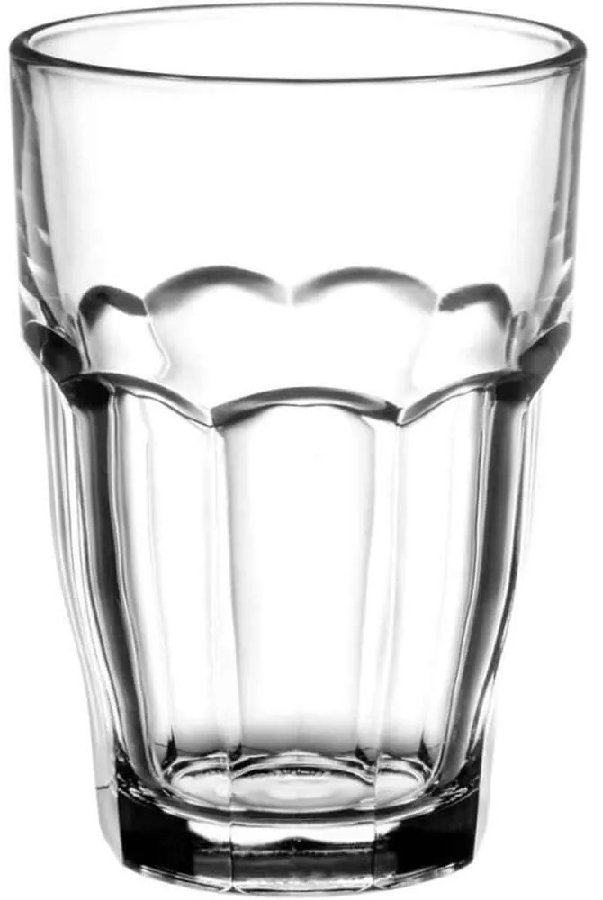 Ποτήρι Νερού Rock Bar BR00516170 370ml Clear Bormioli Rocco Γυαλί
