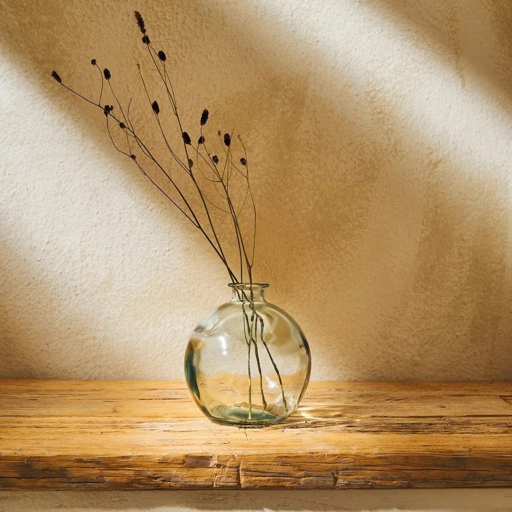 Βάζο Enrika 166 17cm Clear Gofis Home Γυαλί