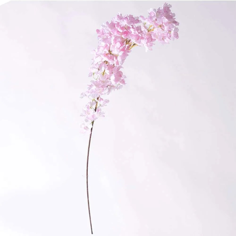 Τεχνητό Κλωνάρι Αμυγδαλιά 5951-7 15x100cm Pink Supergreens Polyethylene