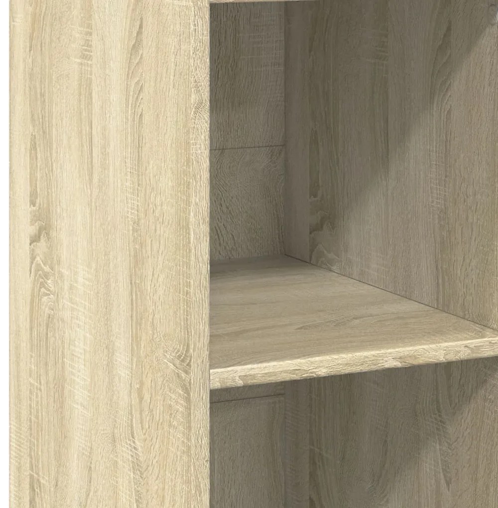 Ντουλάπι Sonoma Δρυς 40x41x124 εκ. από Επεξεργασμένο Ξύλο - Καφέ