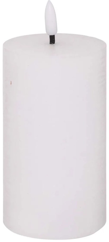 Διακοσμητικό Φωτιστικό Κερί Led (Φ7x15) A-S Molia Blanc 200664A