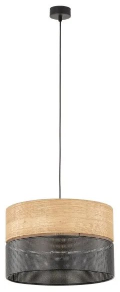Κρεμαστό Φωτιστικό Οροφής E27 15W IP20 Μαύρο Nicol 4799 TK Lighting-4799-Μαύρο 4799