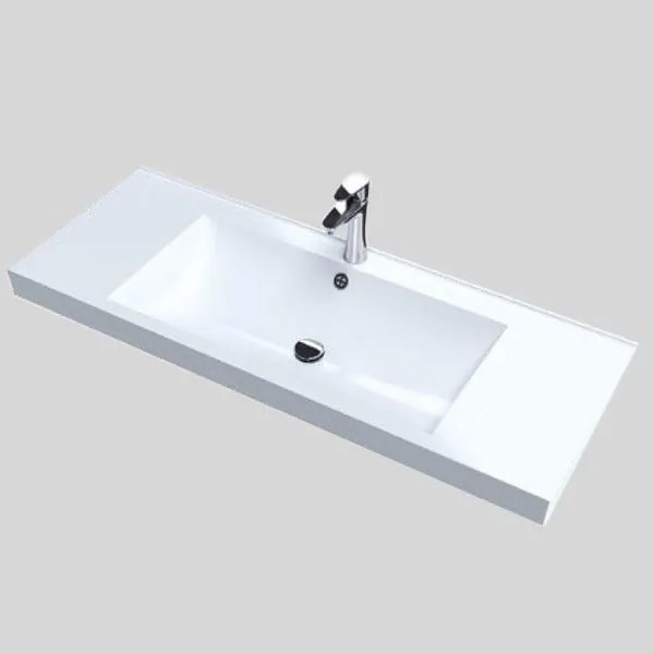 Sanitec OSCAR Νιπτήρας Μπάνιου 90x40x11cm