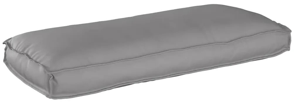 vidaXL Σετ Μαξιλαριών Πάγου 3 pcs Γκρι 120 x 50 x 12 εκ. Ύφασμα Oxford
