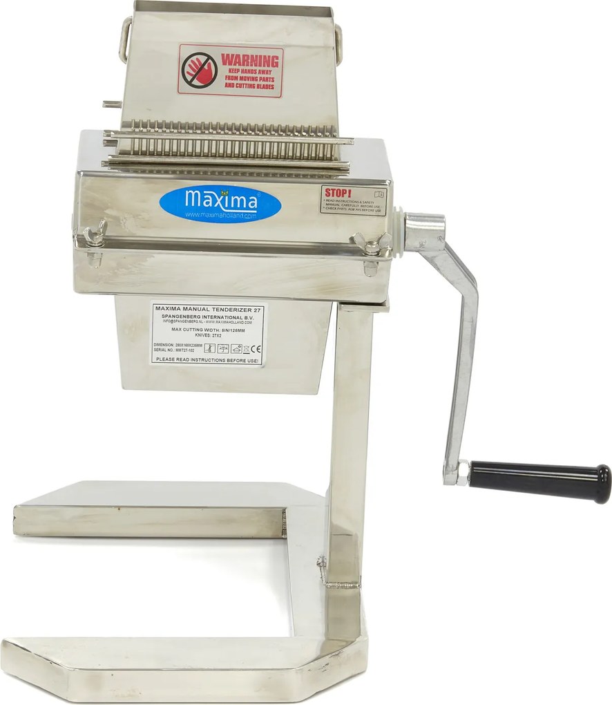 Meat Tenderiser - 2 Rollers - 27 Blades - 12,5 x 2,5cm Input