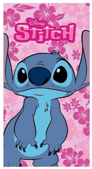 Πετσέτα Θαλάσσης Microfiber 70x140εκ. Stitch Ροζ 42-3249