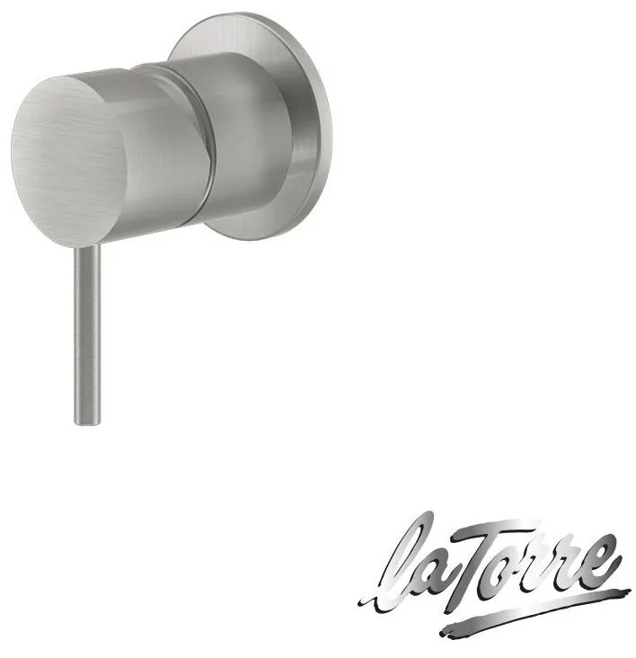 La Torre ELLE 316 Μίκτης εντοιχισμού 1 εξόδου Inox 316 Brushed