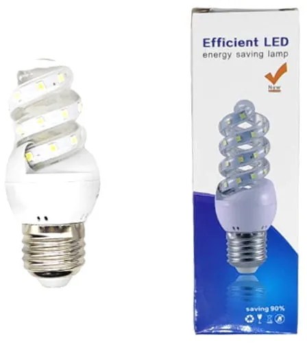 Λάμπα LED 5W E27 σπιράλ- Light bulb