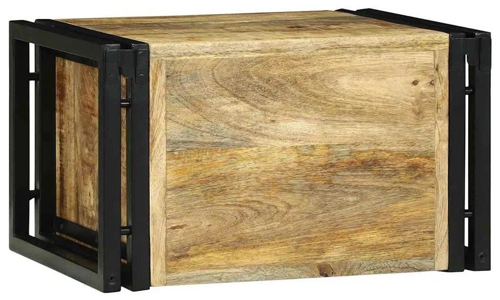 vidaXL Κρεμάστρα Κρασιού 46x35x27.5 εκ Μασίφ Ξύλο Τραχύ Μάνγκο