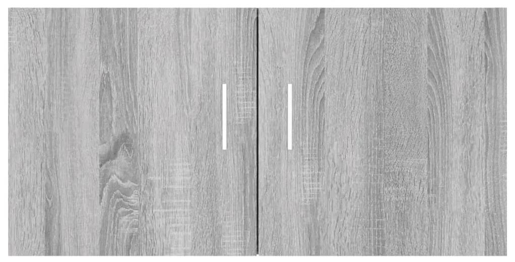 vidaXL Ντουλάπι Τοίχου Γκρι Sonoma 80 x 39 x 40 εκ. από Επεξεργ. Ξύλο