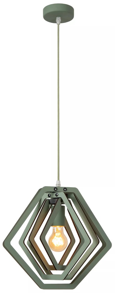 Φωτιστικό Κρεμαστό Lucide 77489-01-33 MAURO Πράσινο (Green)