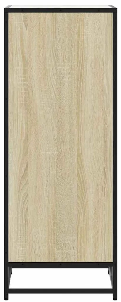 Παπουτσοθήκη Sonoma Δρυς 48x38x97,5 εκ. από Επεξεργασμένο Ξύλο - Καφέ