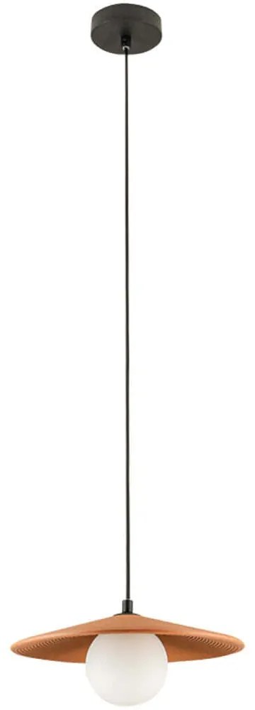 Φωτιστικό Οροφής 2598 Φ28,5x193,5cm G9 9W Terracotta