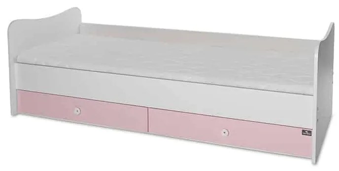 Πολυμορφικό βρεφικό κρεβάτι Mini Max  White + Pink 10150500038A Lorelli