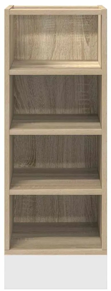 vidaXL Ντουλάπι Δαπέδου Riga Sonoma Δρυς 30x44,5x81,5 εκ. Ξύλο